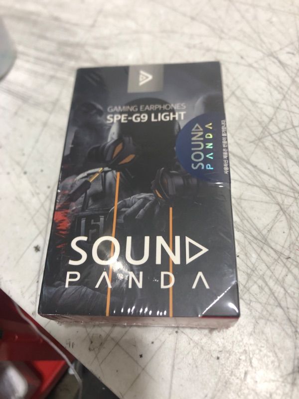 Photo 2 of SOUND PANDA SPE-G9 Light Gaming Earbuds Single Driver 3.5mm with Dual Microphone | Wired Earbuds with 1.5m Cable | for PC, Mobile, Xbox, PS5, PS4, Switch | in-Ear Gaming Headset (Yellow)