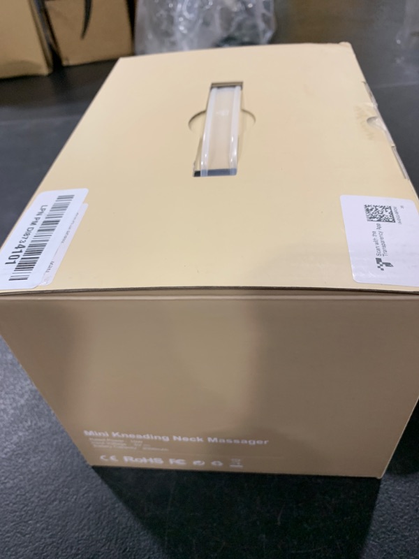 Photo 1 of SORELAX Mini Shiatsu Neck Massager, Shoulder Neck Massager with Heat for Pain Relief Deep Tissue, Neck, Back, Shoulder, Leg Electric Kneading Massager, Perfect Gifts for Men Women Dad Mom (Grey)