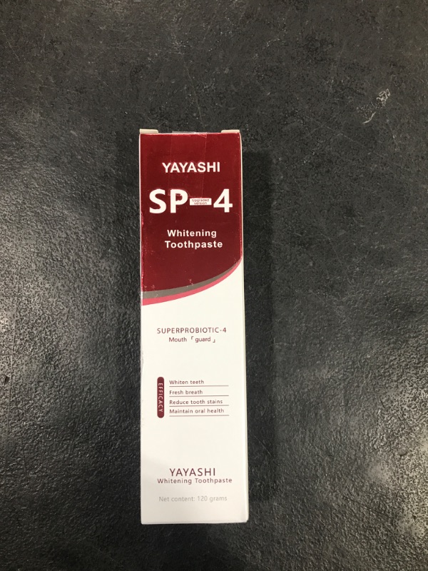 Photo 1 of Sp-4 Ultra Whitening Toothpaste,Super Probiotic-4 Toothpaste, Sp 4Toothpaste,Fresh Breath, 4.9 oz