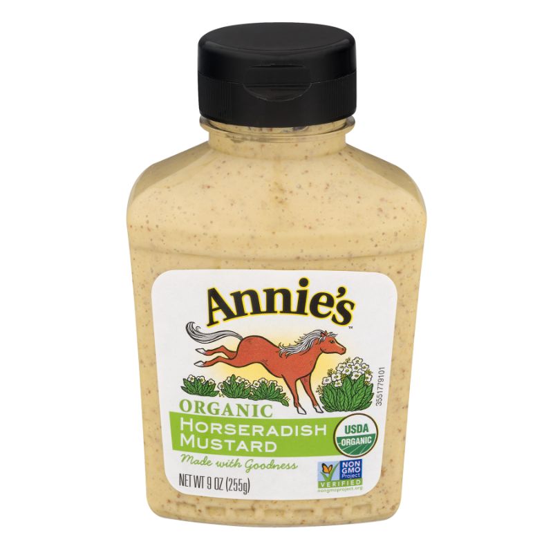 Photo 1 of Annie's Naturals Organic Horseradish Mustard -     2 PACK    BB 08-11-2025