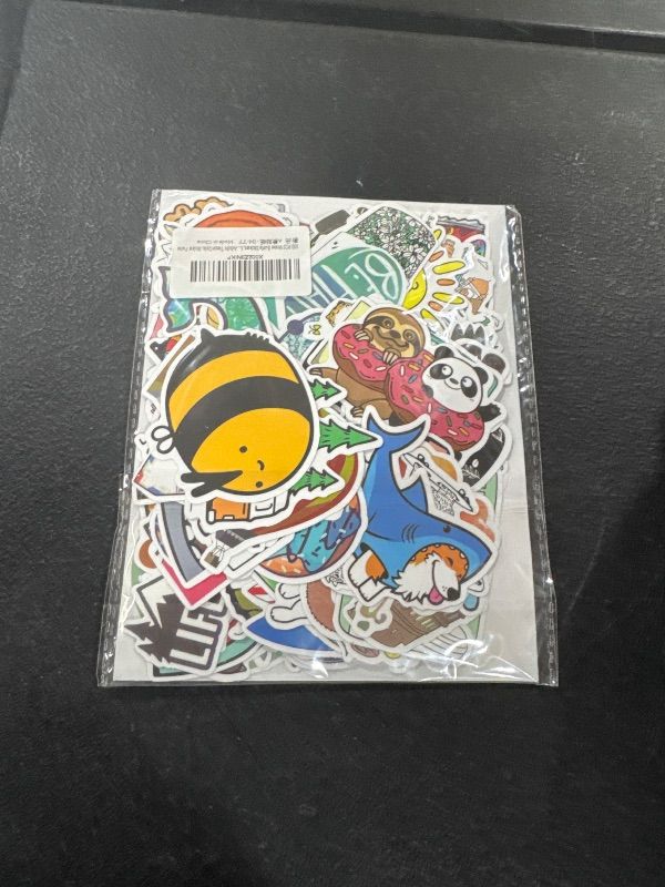 Photo 1 of 100 Pcs Water Bottle Stickers, Waterproof Stickes for Laptop Skateboard Notebook Vsco Vinyl Cute Aesthetic Stickers for Car Decal Phone Kids Party Favors Stickers for Kids Teens Girls