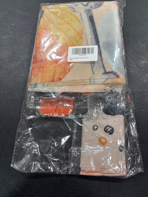 Photo 1 of Happy BOO Day Party Decorations Include Banner Backdrop BOO Balloons Hanging Swirls Porch Banner Party Decor