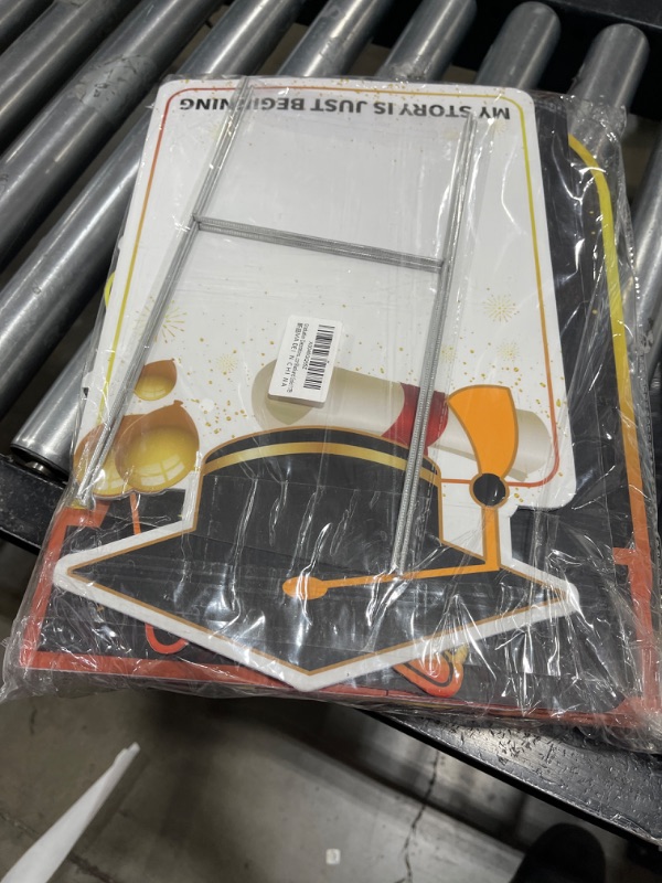 Photo 1 of Graduation Decorations Class of 2024 15" Graduation Yard Sign with Photo Display Board Congrats Grad Yard Letters Stakes Lawn Decor Black and Gold 117B