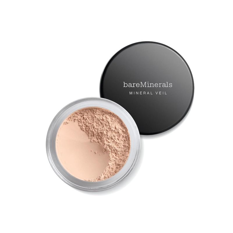 Photo 1 of bareMinerals Mineral Veil Translucent Setting Powder, Weightless Blurring, Baking + Finishing Powder Makeup, Extends Makeup Wear, Talc Free, Vegan
