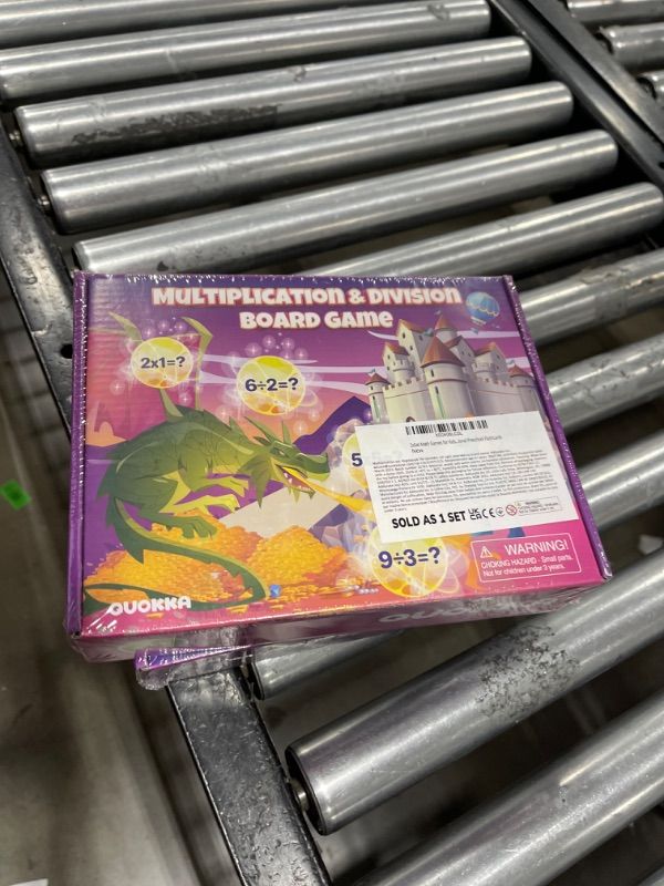 Photo 1 of QUOKKA 3xSet Multiplication Flash Cards 3rd Grade - 340 Flashcards Multiplication and Division Math Games - Learning Board Games for Boys and Girls Ages 6-7-8 - Fun Educational Preschool Games Blue Multiplication and Division