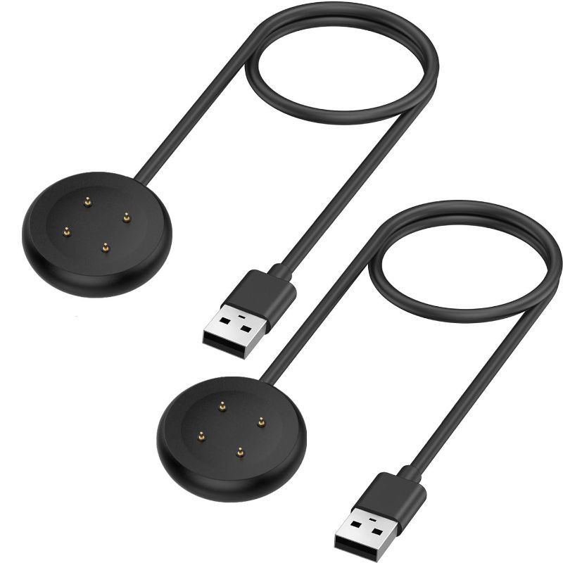 Photo 1 of Mixblu Charger Cable Replacement for Google Pixel Watch 2 & Fitbit Versa 4/Versa 3/Sense 2/Sense(2 Pack/3.3Ft)