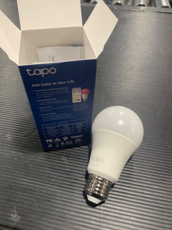 Photo 2 of TP-Link Tapo L531E Smart Wi-Fi Light Bulb (Multicolor)