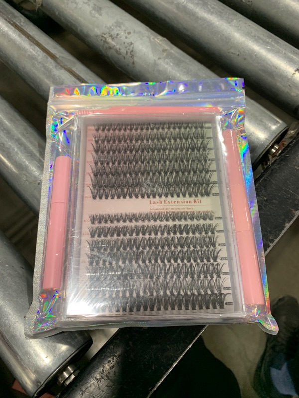 Photo 2 of [280pcs Newest] Natural Lash Clusters Kit: DIY Eyelash Extension Kit, Individual Lashes, Wispy Lash Clusters, Fluffy Clusters, Mink Lash Clusters, Volume Lash Set