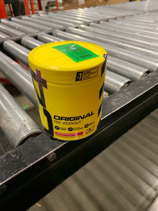 Photo 1 of Cellucor C4 Original Pre Workout Powder Watermelon Sugar Free Preworkout Energy Supplement for Men & Women 150mg Caffeine + Beta Alanine + Creatine 30 Servings