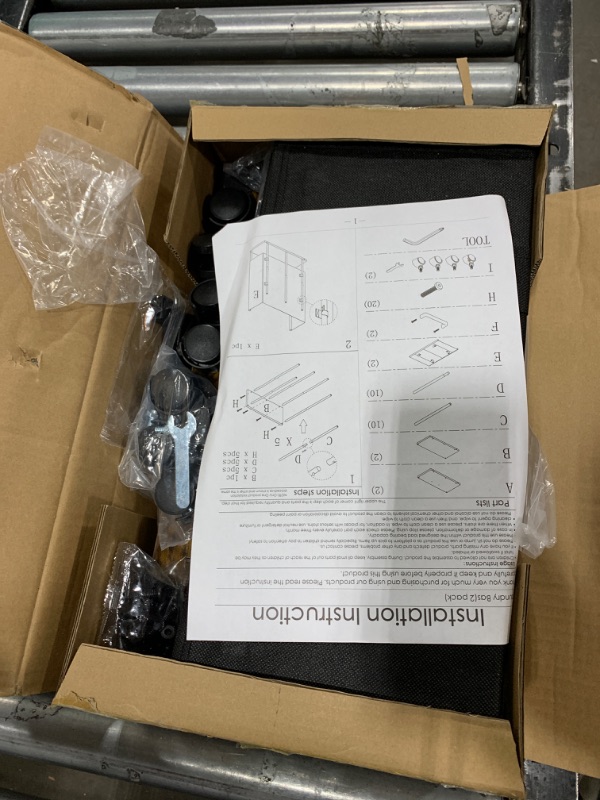 Photo 1 of FOUCSSOMEI Under Bed Storage with Wheels, Longer Size 31.5" in, Under Bed Storage Containers, Storage Box, Wooden Under Bed Drawers, Metal Frame, for Clothes Books Blankets Toys, Patented Design