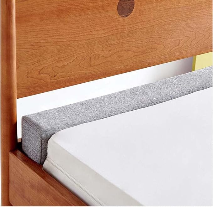 Photo 1 of King Bed Headboard Pillow Cushion Thick Memory Foam Gap Filler for Bed Sofa,Rectangle Bed Gap Filler Bolster Long Armrest Mattress Pillow,Removable Washable, 200x20x10cm
