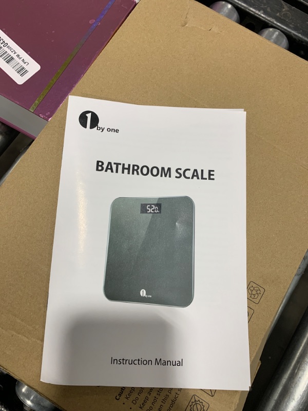 Photo 3 of 1 by ONE Digital Body Weight Scale, Bathroom Weighing Scale for People with Large LED Display, 400 lbs,Tape Measure and Batteries Included