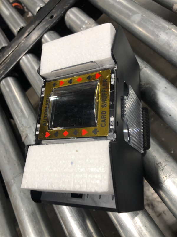 Photo 1 of FEIERYA Automatic Card Shuffler 4 Deck,Battery-Operated Electric UNO Poker Shuffler,Playing Card Shuffler for Home Card Game,Travel