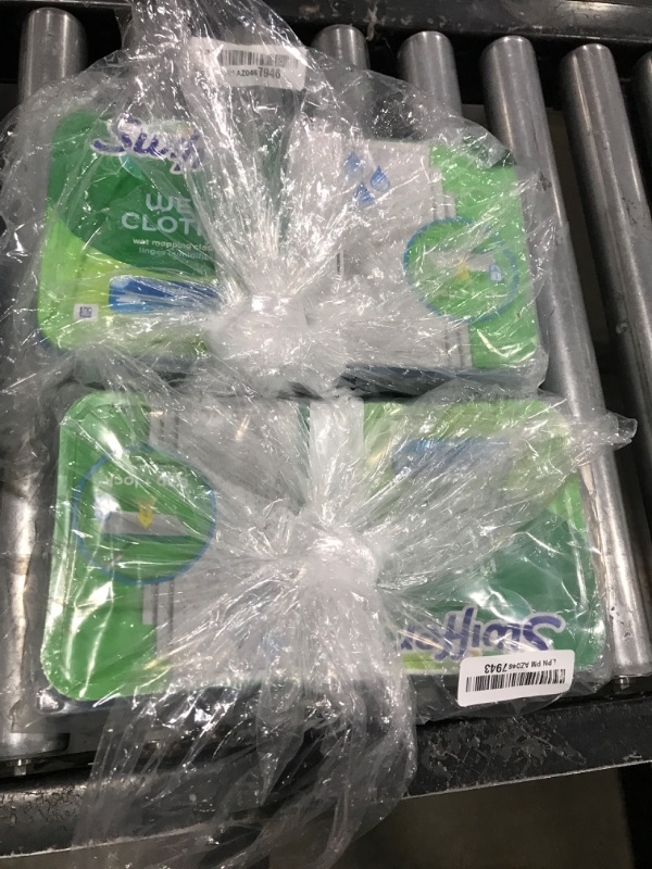 Photo 1 of Swiffer Sweeper Wet Mopping Cloths, Open-Window Fresh, 24 count Open Window Fresh 24 Count (Pack of 2)