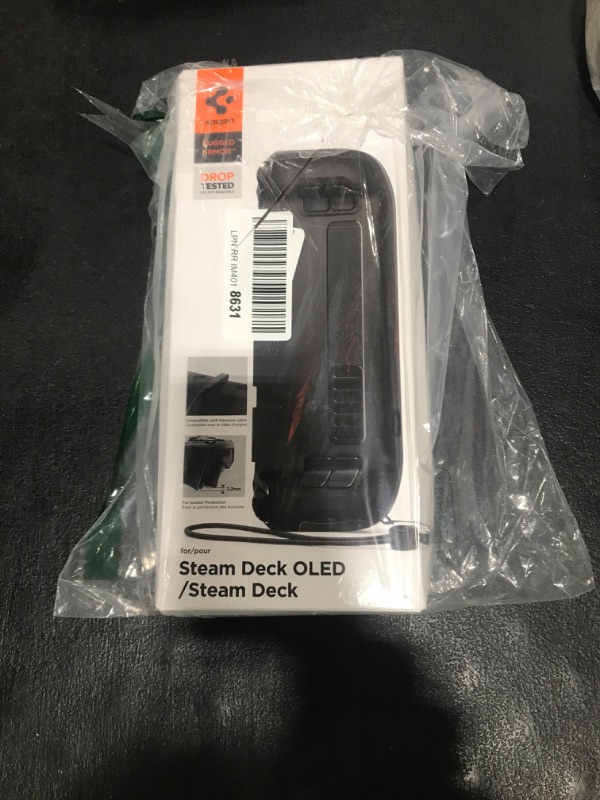 Photo 2 of Spigen Rugged Armor Case Compatible with Steam Deck LCD (2022) / Steam Deck OLED (2023) - Matte Black