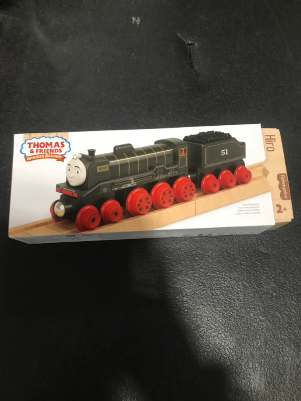 Photo 2 of Fisher Price Thomas and Friends Wooden Railway, Hiro Engine and Coal-Car