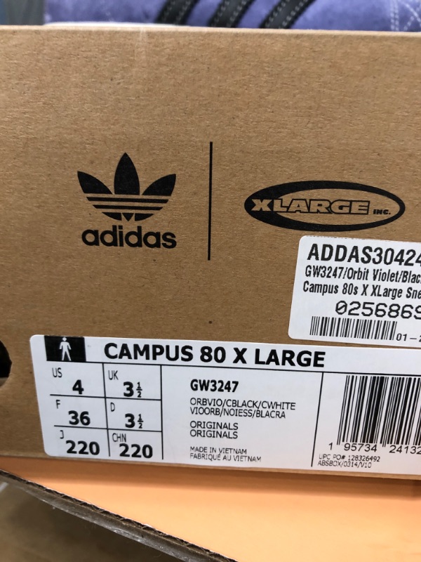 Photo 2 of Adidas
Size 4
Campus 80 x large