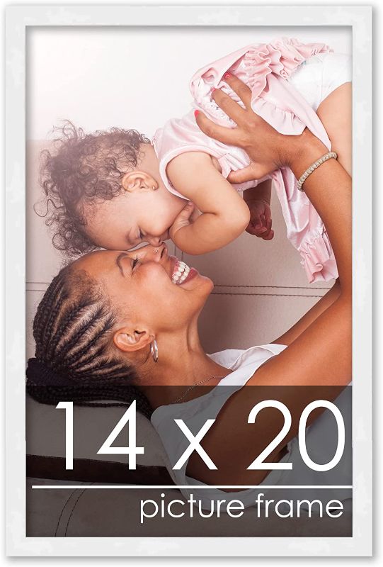 Photo 1 of 20x14in White Picture Frame