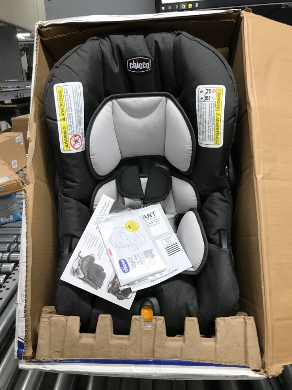 Photo 2 of Chicco KeyFit Infant Car Seat and Base | Rear-Facing Seat for Infants 4- 22 lbs. | Includes Infant Head and Body Support | Compatible with Chicco Strollers | Baby Travel Gear Encore 1 Count (Pack of 1) KeyFit Car Seat