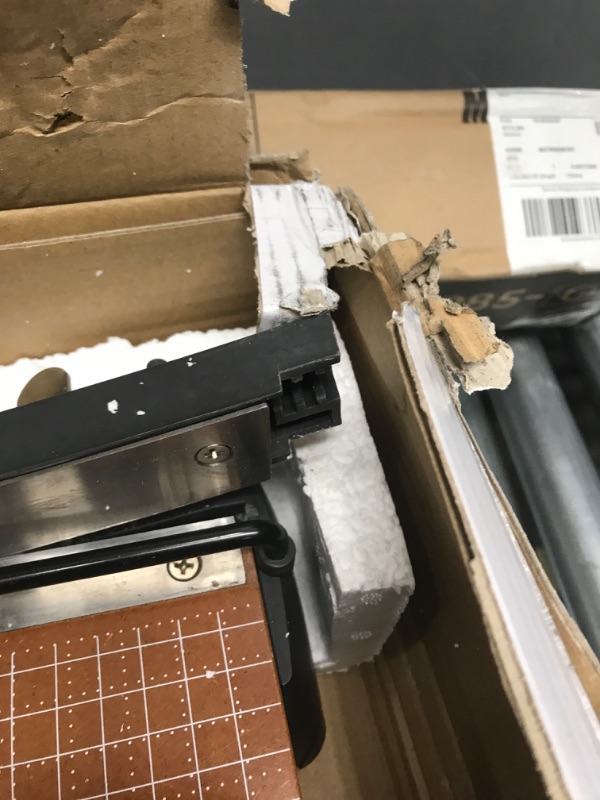 Photo 1 of X-ACTO 26315 Heavy Duty Wood Guillotine Trimmer, 12" x 15" 15 Inch Cut