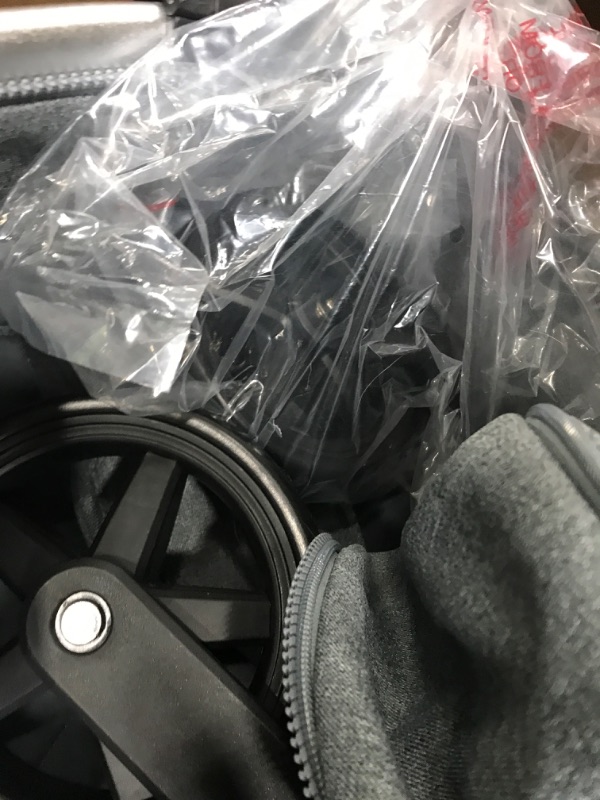 Photo 3 of Mompush Meteor 2 Baby Stroller 2-in-1 with Bassinet Mode - Compatible with Major Infant Car Seat, Adapter Included - Stable Bassinet Stroller Combo, Full-Size Baby Strollers for Family Outings Gray