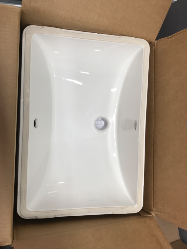 Photo 3 of American Standard 0618.000.020 Studio Undercounter Bathroom Sink, White