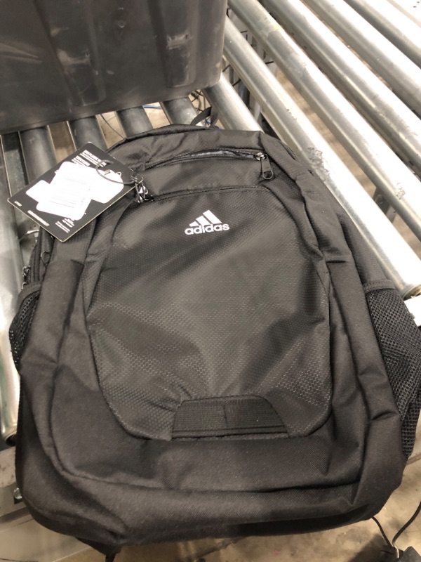 Photo 2 of adidas Unisex-Adult Excel Backpack, Black/White, One Size