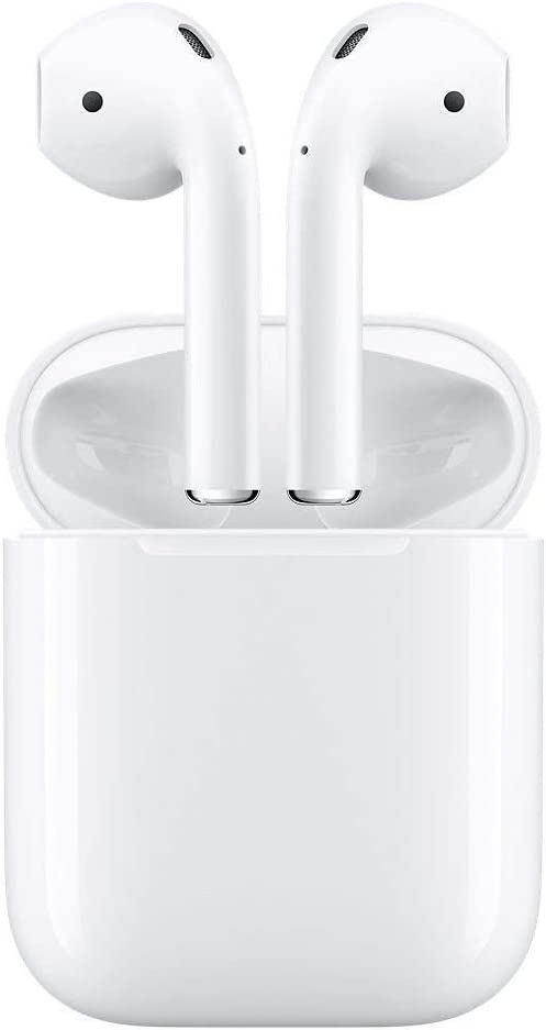 Photo 1 of Apple AirPods (2nd Generation) Wireless Earbuds with Lightning Charging Case Included. Over 24 Hours of Battery Life, Effortless Setup. Bluetooth Headphones for iPhone
