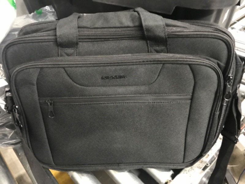 Photo 2 of 
KROSER Laptop Bag Premium Laptop Briefcase Fits Up to 17.3 Inch Laptop Expandable Water-Repellent Shoulder Messenger Bag Computer Bag for...