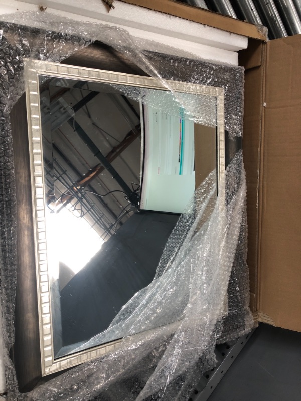 Photo 2 of 16x20 Inch Sloped Mirror, Bronze 21.5 x 25.5 Inch Bronze Mirror