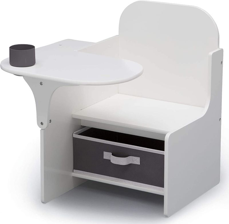 Photo 1 of 
Delta Children MySize Chair Desk with Storage Bin - Greenguard Gold Certified, Bianca White