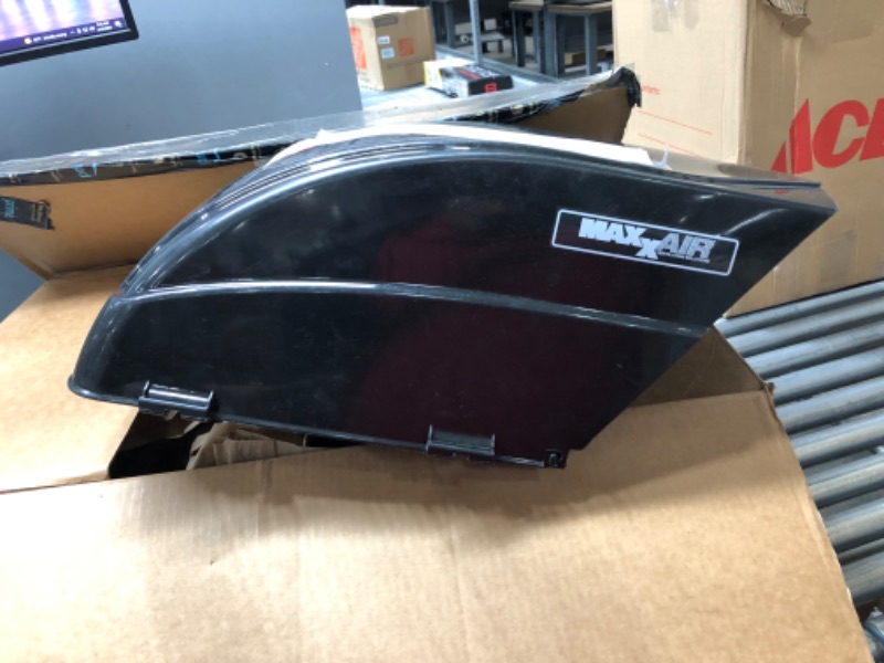 Photo 2 of MAXXAIR 00-955002 Black Fanmate Cover with Ez Clip Hardware