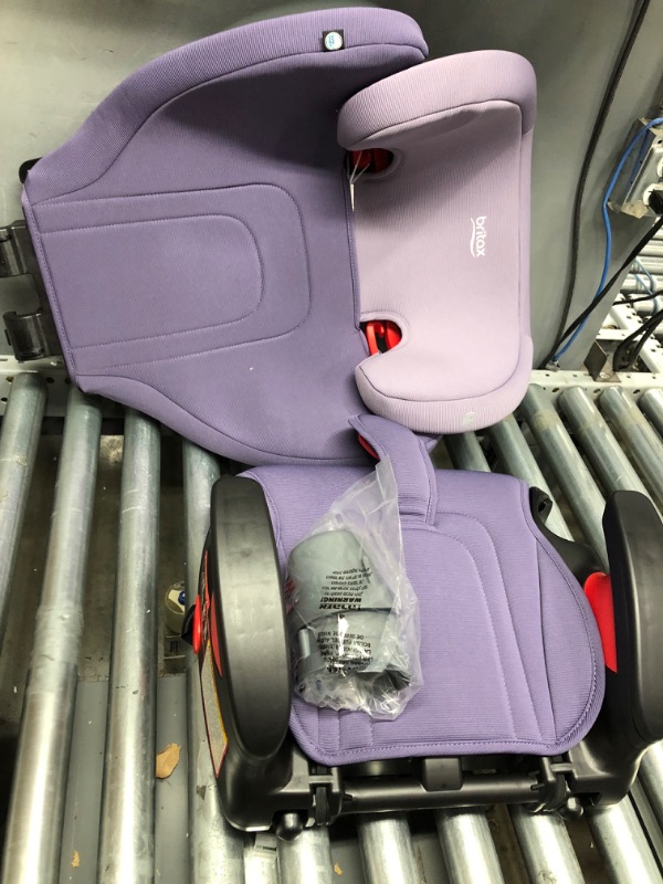 Photo 2 of Britax Highpoint Backless Belt-Positioning Booster Seat, SafeWash Purple Ombre