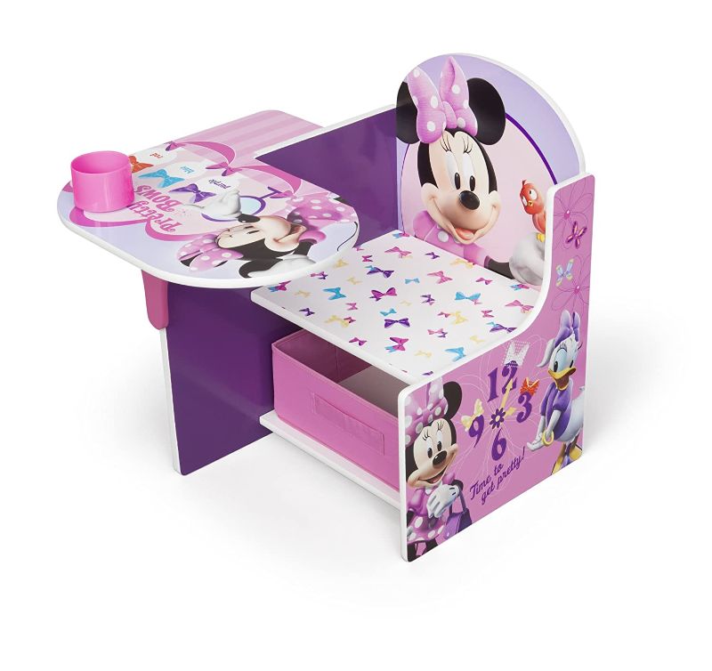 Photo 1 of Delta Children Chair Desk With Storage Bin, Disney Minnie Mouse
