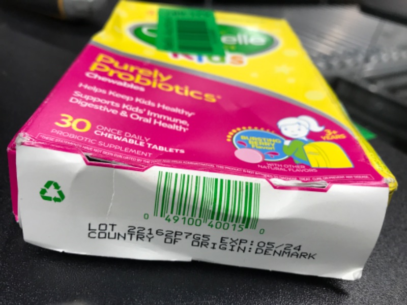 Photo 2 of **exp date: 05/24**
Culturelle Unisex Kids Probiotic Supplement Berry 30 Ct
