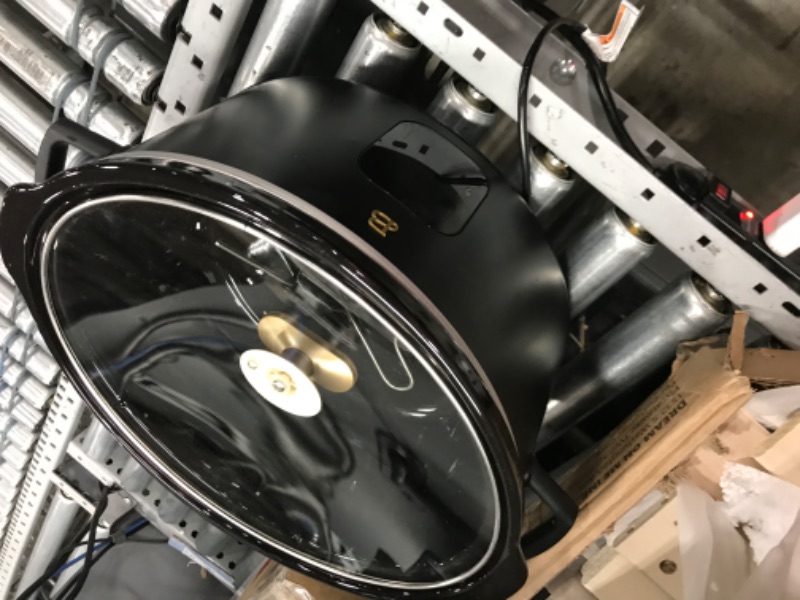 Photo 4 of Anfilank 8-in-1 Multi-Cooker, Programmable 6.8 Quart Slow Cooker, Presets to Sous Vide, Bake, Sauté, Cook Rice & More; with Sous Vide Rack, Steam Rack, Slotted Spoon and Glass Lid, Adjustable Temp&Time for Slow Cook with LED Display