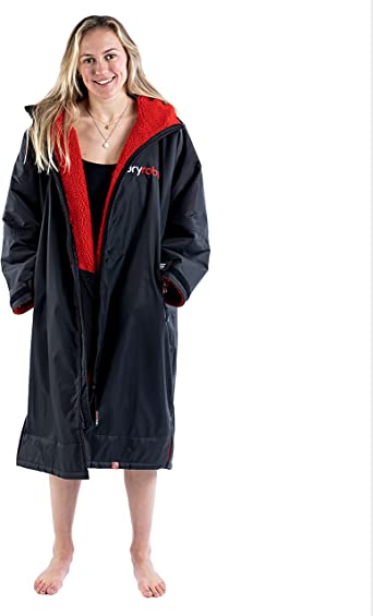 Photo 1 of Dryrobe Advance LONG SLEEVE Swim Parka Change Robe - Stay Warm and Dry - Waterproof Oversized - Swimming/Surfing/OCR Events
