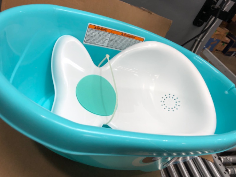 Photo 2 of Fisher-Price Whale of A Tub - Aquatic-Themed Baby Bath That Grows from Infant to Toddler