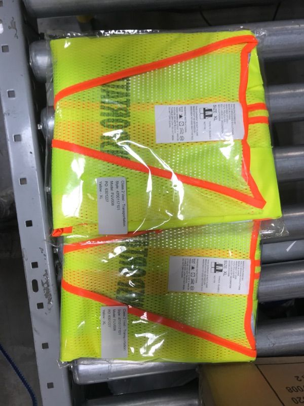 Photo 2 of transportation - safety vest High Visibility
xl
2pack