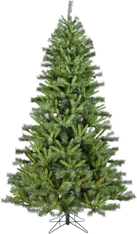 Photo 1 of *** STOCK PHOTO IS FOR REFERENCE ONLY*** Pine Artificial Christmas Tree, Unlit | Realistic PVC | Festive Holiday Decor for Home and Office | Flame Retardant SIZE UNKNOWN
