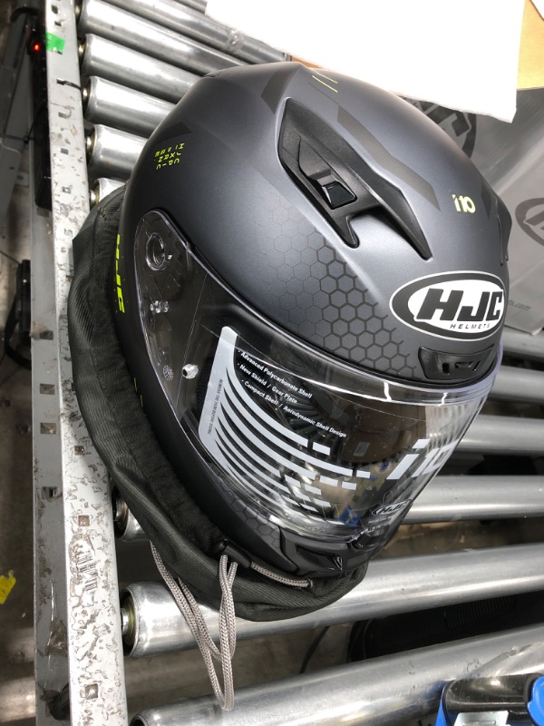 Photo 2 of HJC i 10 Maze Men's Street Motorcycle helmet - MC-3HSF / Medium Medium Mc-3hsf