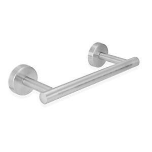 Photo 1 of black-LEPONTS 9 Inches Grey Bath Hand Towel Bar Bathroom Towel Holder Single Bars...
