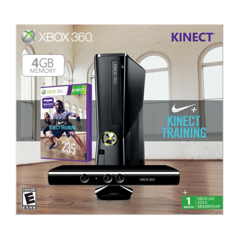 Photo 1 of Xbox 360 4GB with Kinect Nike+ Bundle 