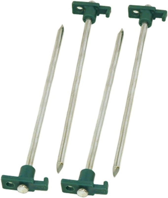 Photo 1 of 
Coleman 10-In. Steel Nail Tent Pegs, 4 Count