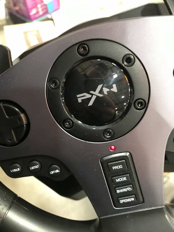 Photo 1 of PXN Gaming Racing Wheel, V9 Xbox Steering Wheel 270/900° Car Simulation with Pedal and Shifter, Paddle Shifters Driving Wheel for PS4, Xbox Series X|S, PS3, PC, Xbox One, Nintendo Switch