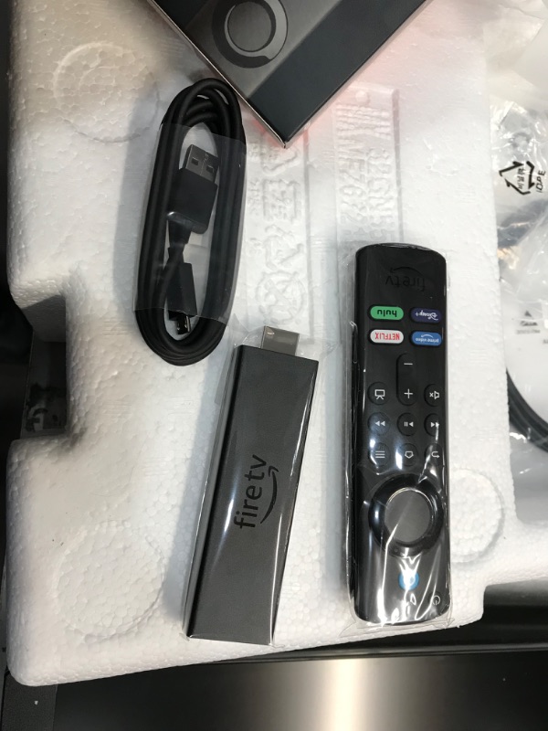 Photo 2 of Fire TV Stick 4K Max streaming device, Wi-Fi 6, Alexa Voice Remote (includes TV controls)
