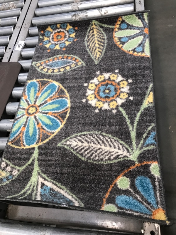 Photo 1 of 32x20 inch Flower Area Rug