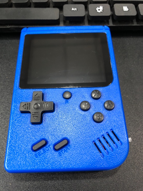 Photo 1 of Avainaly Handheld Game Consoles, Retro Mini Game Player with 500 Classic FC Games, 2.8-Inch Color Screen Support for Connecting TV & Two Players, 1020 mAh Rechargeable Battery (
