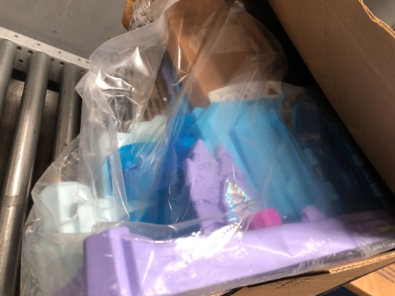 Photo 1 of Disney Frozen Toys, Fisher-Price Little People Toddler Playset With Elsa & Olaf Toys Lights & Music, Elsa's Ice Palace, Frustration-Free Packaging SIOC/FFP
