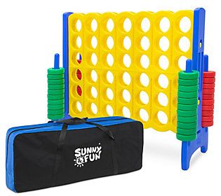 Photo 1 of **USED** Sunny & Fun Giant Plastic Connect 4 with Carry Case
